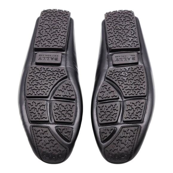 Bally Men’s Leather Driver Loafers Black UK 12 US 13 EU 46 - New $620 - Picture 6 of 10